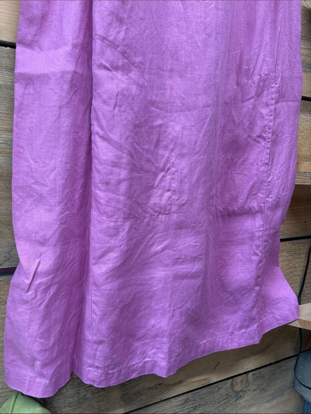 J Jill Linen Sleeveless Dress - Pink - Picture 4 of 7